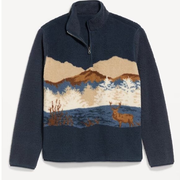 NWT Old Navy Men's Sherpa TIK TOK VIRAL (Last One) - Picture 2 of 3